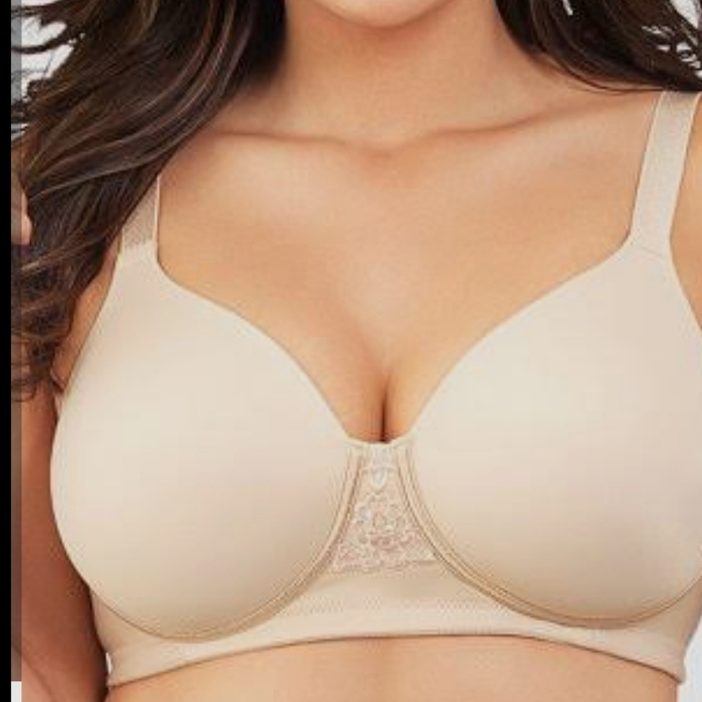 Vanity Fair Size 42G Beauty Back Wireless Full Figure Bra Beige Style 71380 Bra!